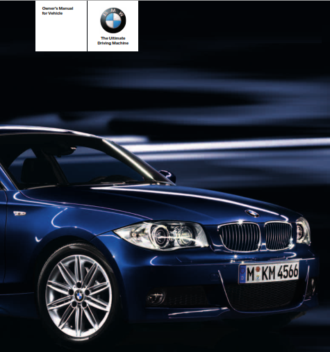 2009 Bmw 128i Convertible Owners Manual Free Download