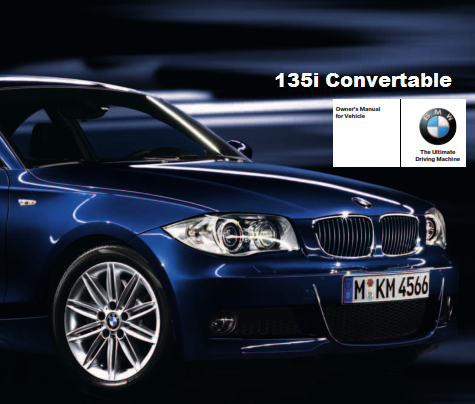 2011 Bmw 135i Convertible Owners Manual Free Download