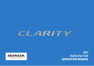2017 Honda Clarity Fuel Cell Navigation Manual Free Download