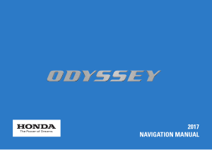 2017 Honda Odyssey Navigation Manual Free Download