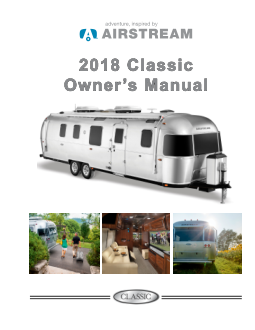 2018 Airstream Classic Car Owners Manual Free Download