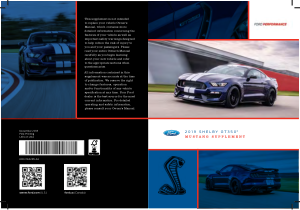 2019 Ford Mustang Shelby gt350 Supplement Free Download