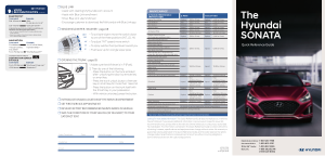 2019 Hyundai Sonata Lf Quick Reference Guide Free Download