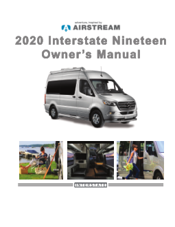2020 Airstream Interstate Nineteen Car Owners Manual Free Download
