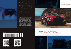 2020 Ford Mustang Shelby gt500 Supplement Free Download