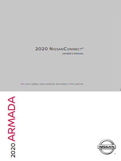 2020 Nissan Armada Connect Navigation Owner Manual Free Download