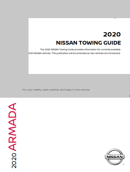 2020 Nissan Armada Towing Guide Free Download