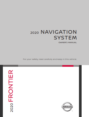 2020 Nissan Frontier lc2 Kai Navigation System Owners Manual Free Download