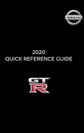 2020 Nissan Gtr Quick Reference Guide Free Download