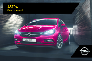 Opel New Astra [2017] Owners Manual Free Download