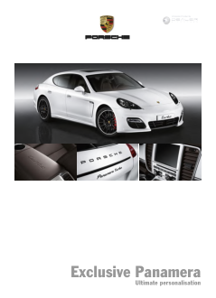 Porsche Panamera Turbo S [2012] Owners Manual Free Download