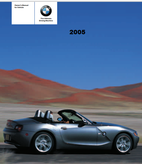2005 Bmw 3.0i Roadster And Coupe Owners Manual Free Download
