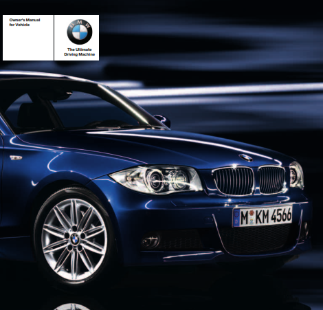 2010 Bmw 128i Convertible Without Idrive Owners Manual Free Download