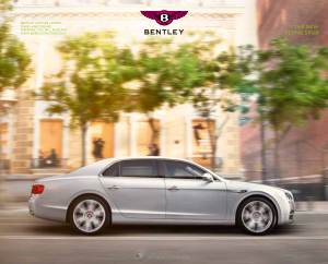 2014 Bentley Flying Spur Car Owners Manual Free Download