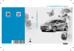 2014 Ford Focus Electric Roadside Assistance Guide Free Download