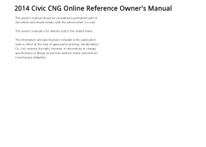 2014 Honda Civic Cng Owners Manual Free Download