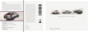 2014 Lincoln Mkz Quick Reference Guide Free Download