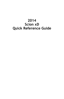 2014 Scion Xd Display Audio System Owners Manual Free Download