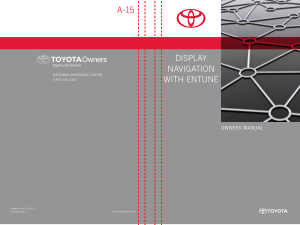 2014 Toyota Sienna Owners Manual Free Download
