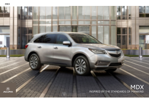 2015 Acura Mdx Car Owners Manual Free Download