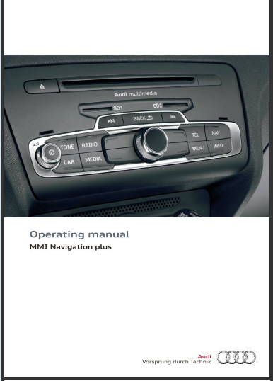 2015 Audi Mmi Navigation Plus Operating Manual Free Download