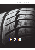 2015 Ford f-250 Tire Warranty Guide Free Download