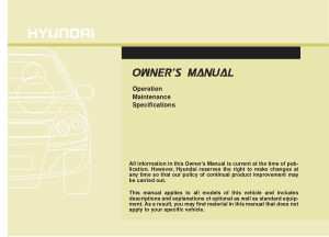 2015 Hyundai Azera Car Multimedia System Owners Manual Free Download