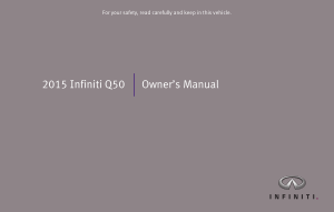 2015 Infiniti Usa q50 Owner Manual Free Download
