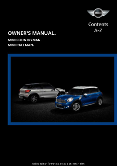 2015 Mini Usa Countryman Car Owners Manual Free Download