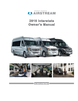 2016 Airstream Interstate Car Owners Manual Free Download