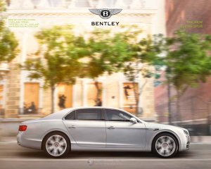 2016 Bentley Flying Spur Car Owners Manual Free Download