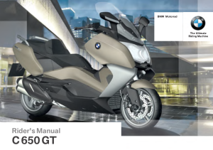 2016 Bmw C 650 Gt Owners Manual Free Download