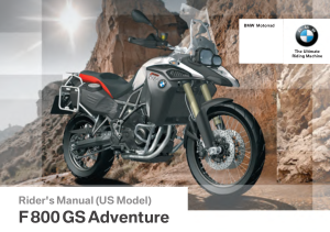 2016 Bmw F 800 Gs Adventure Usa Owners Manual Free Download