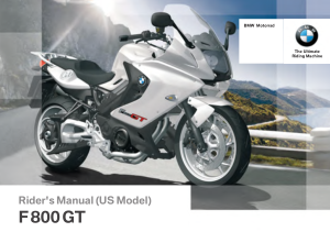 2016 Bmw F 800 Gt Usa Owners Manual Free Download