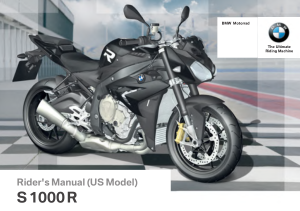 2016 Bmw S 1000 R Usa Owners Manual Free Download