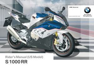 2016 Bmw S 1000 Rr Usa Owners Manual Free Download
