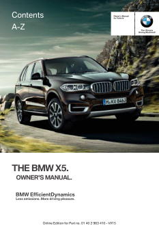 2016 Bmw x5 sdrive35i Car Owners Manual Free Download