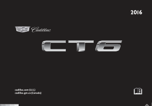 2016 Cadillac ct6 Car Owners Manual Free Download