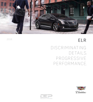 2016 Cadillac Elr Coupe Car Owners Manual Free Download