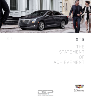 2016 Cadillac Xts Sedan Car Owners Manual Free Download