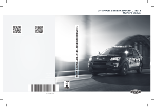 2016 Ford Police Interceptor Utility Owners Manual Free Download
