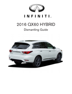 2016 Infiniti Usa qx60 Hybrid Dismantling Guide Free Download