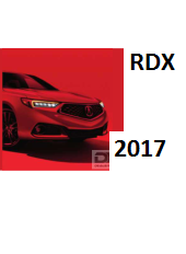 2017 Acura Rdx Car Owners Manual Free Download