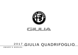 2017 Alfa Romeo Giulia Quadrifoglio Car Owners Manual Free Download