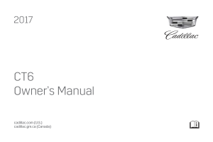 2017 Cadillac ct6 Car Owners Manual Free Download