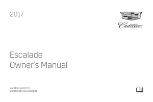 2017 Cadillac Escalade Car Owners Manual Free Download