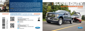 2017 Ford f-250 Super Duty Quick Reference Guide Free Download