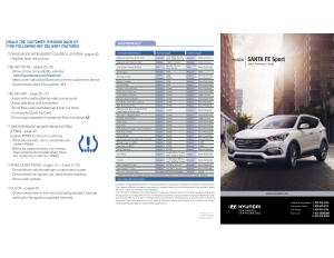 2017 Hyundai Santa Fe Sport Quick Reference Guide Free Download