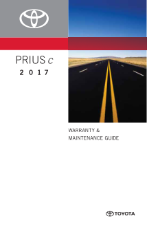 2017 Toyota Prius C Owners Manual Free Download