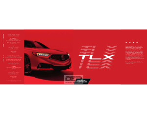 2018 Acura Tlx Car Owners Manual Free Download